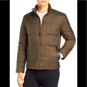 Cole Haan olive men’s quilted jacket 🧔